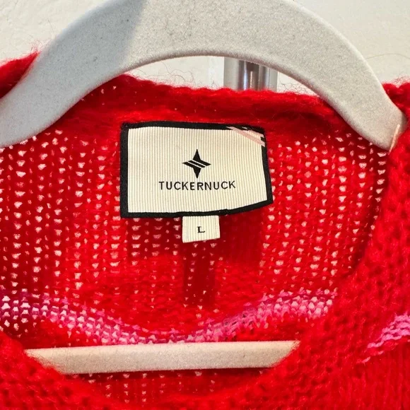 Tuckernuck Meadowbrook Stripe Dulcie Cardigan Large - Picture 4 of 5